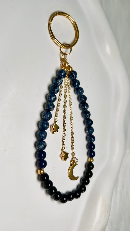 Sternennacht Tasbih Schlüsselanhänger