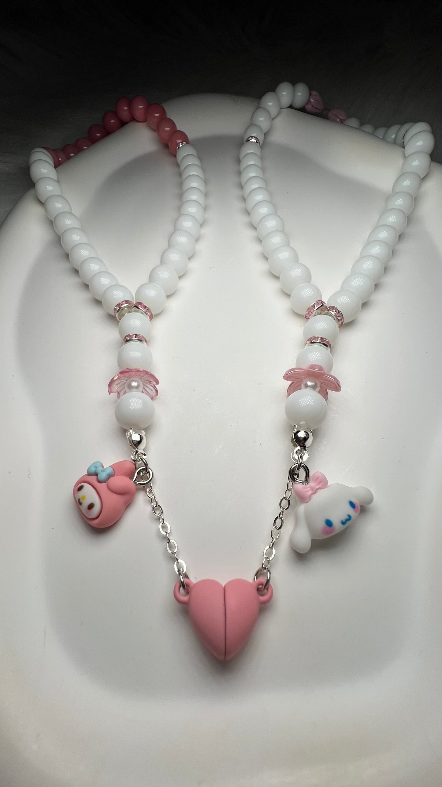 Sanrio Tasbihs (Paar mit Magnetherz)