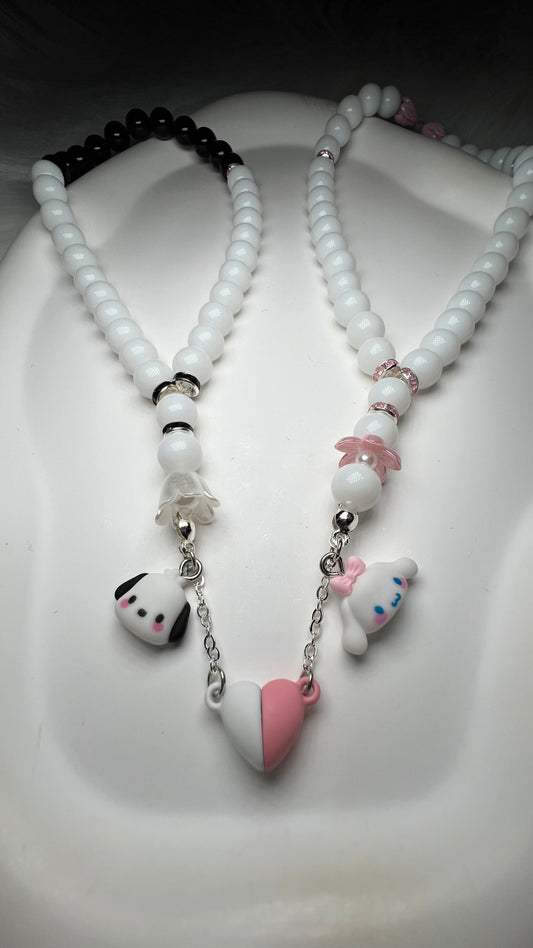 Sanrio Tasbihs (Paar mit Magnetherz)
