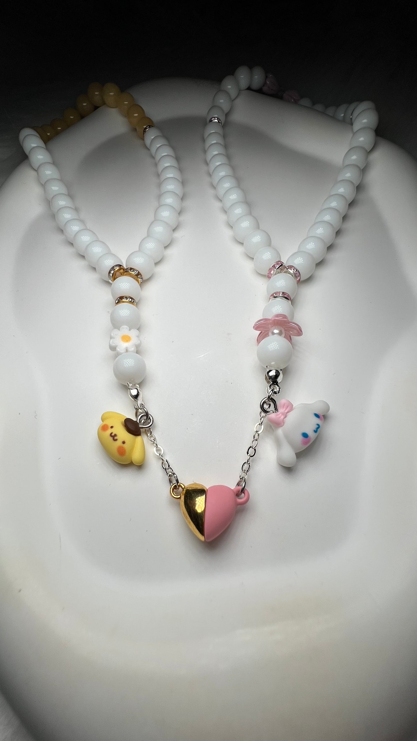 Sanrio Tasbihs (Paar mit Magnetherz)