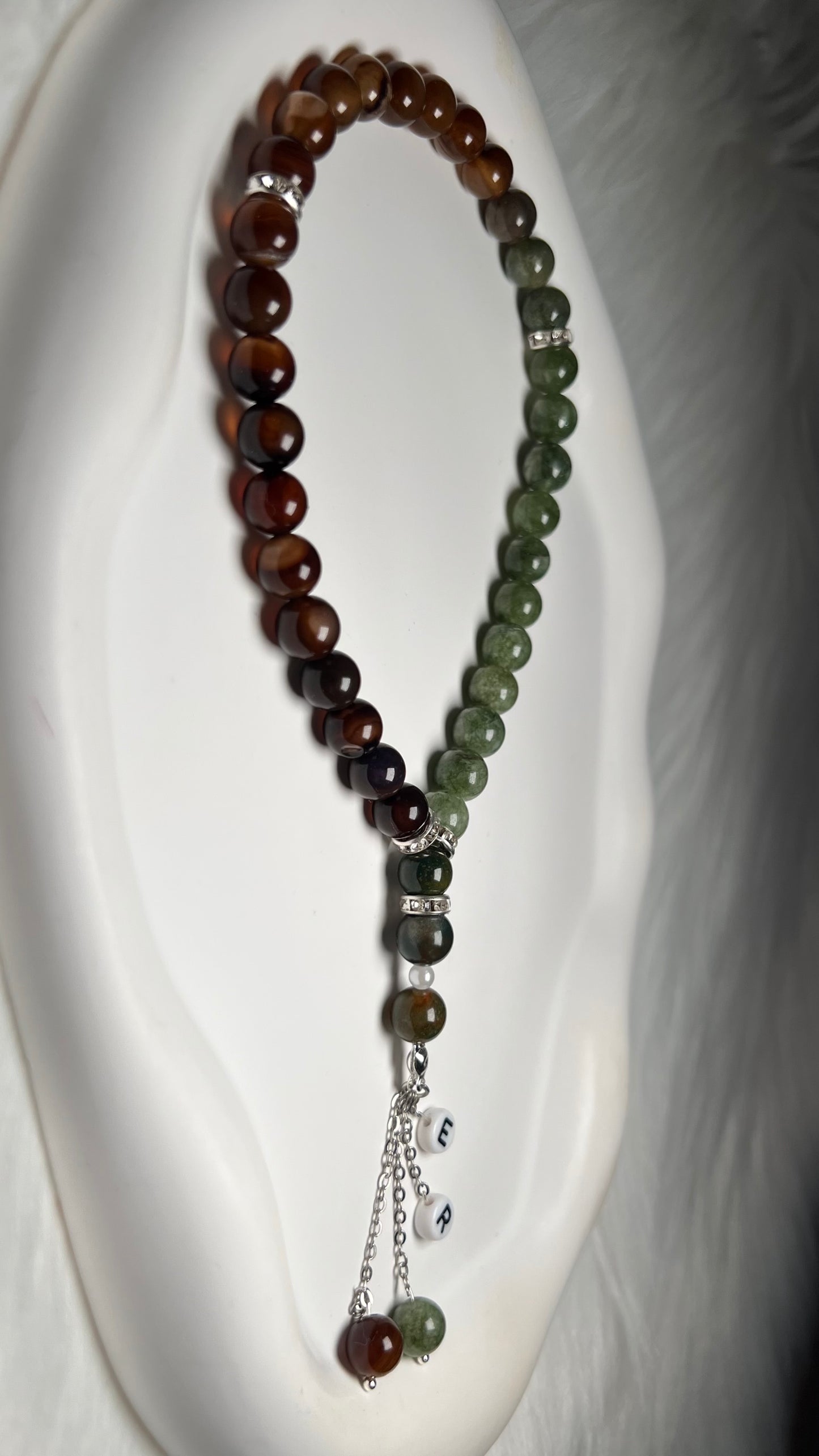 3 Augenfarben Tasbih