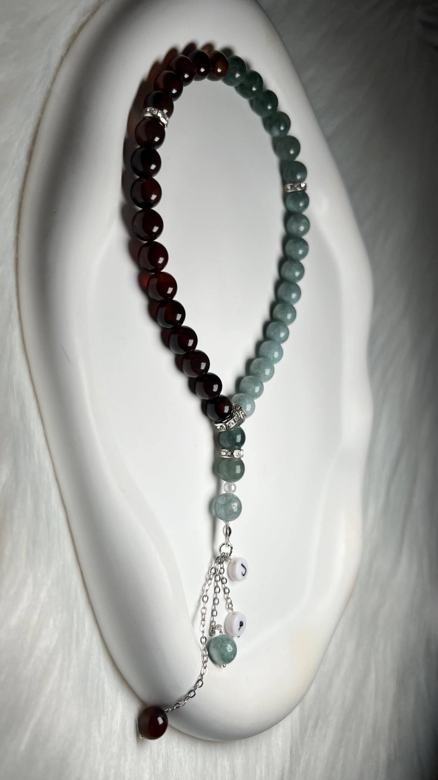 2 Augenfarben Tasbih